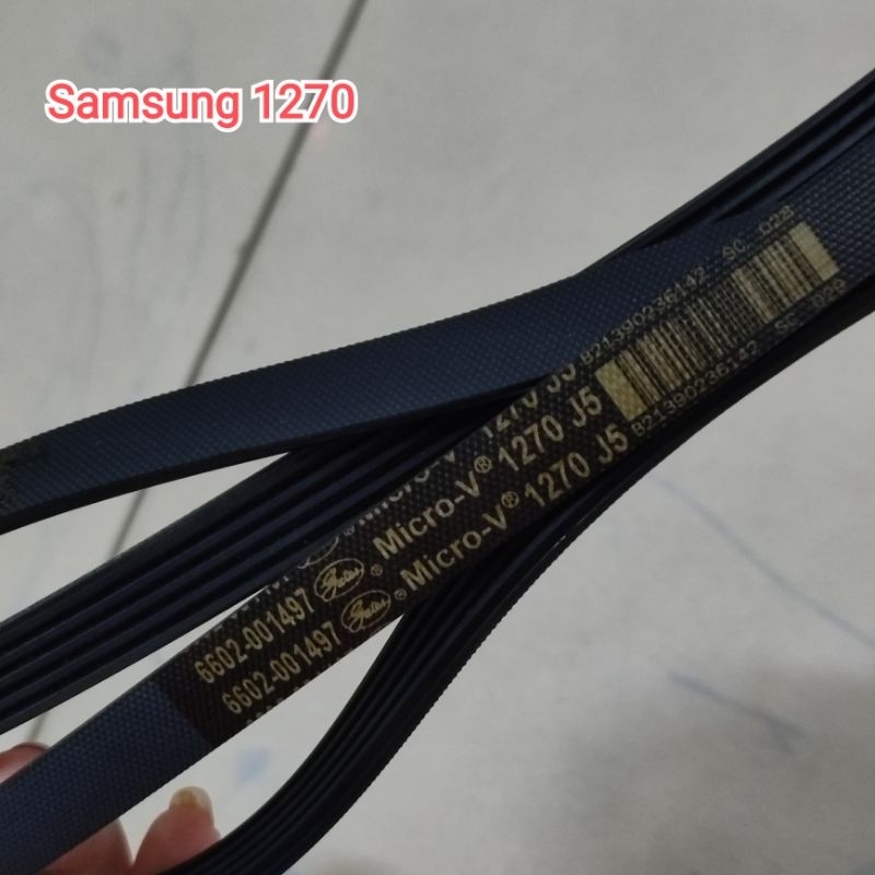 dây curoa máy giặt Samsung 1270 năm rãnh
