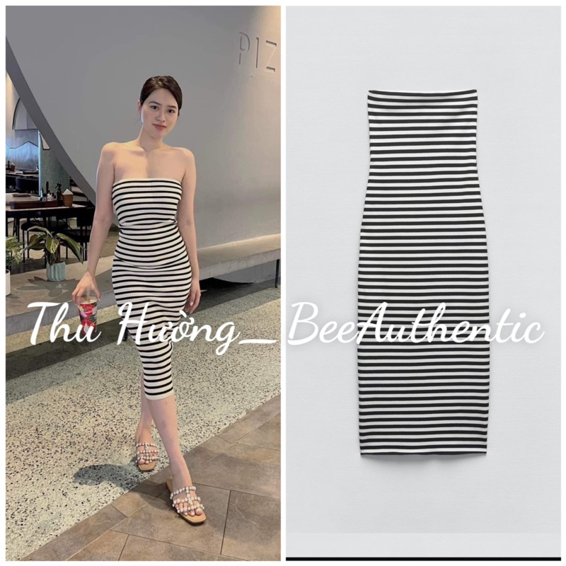 CÓ SẴN VÁY QUÂY ZARA AUTH DÁNG MIDI( KÈM ẢNH KHÁCH MẶC)