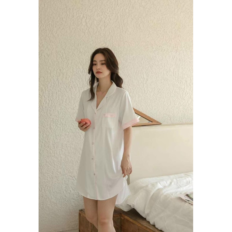 Váy Ngủ Sơ Mi 1023-3
