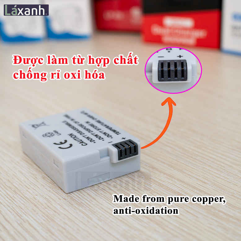 Bộ pin sạc Type-C Canon LP-E8 LPE8 Canon EOS 550D 600D 650D 700D Kiss X4 X5 X6 X7i Rebel T2i T3 T4 T5 hãng Kingma