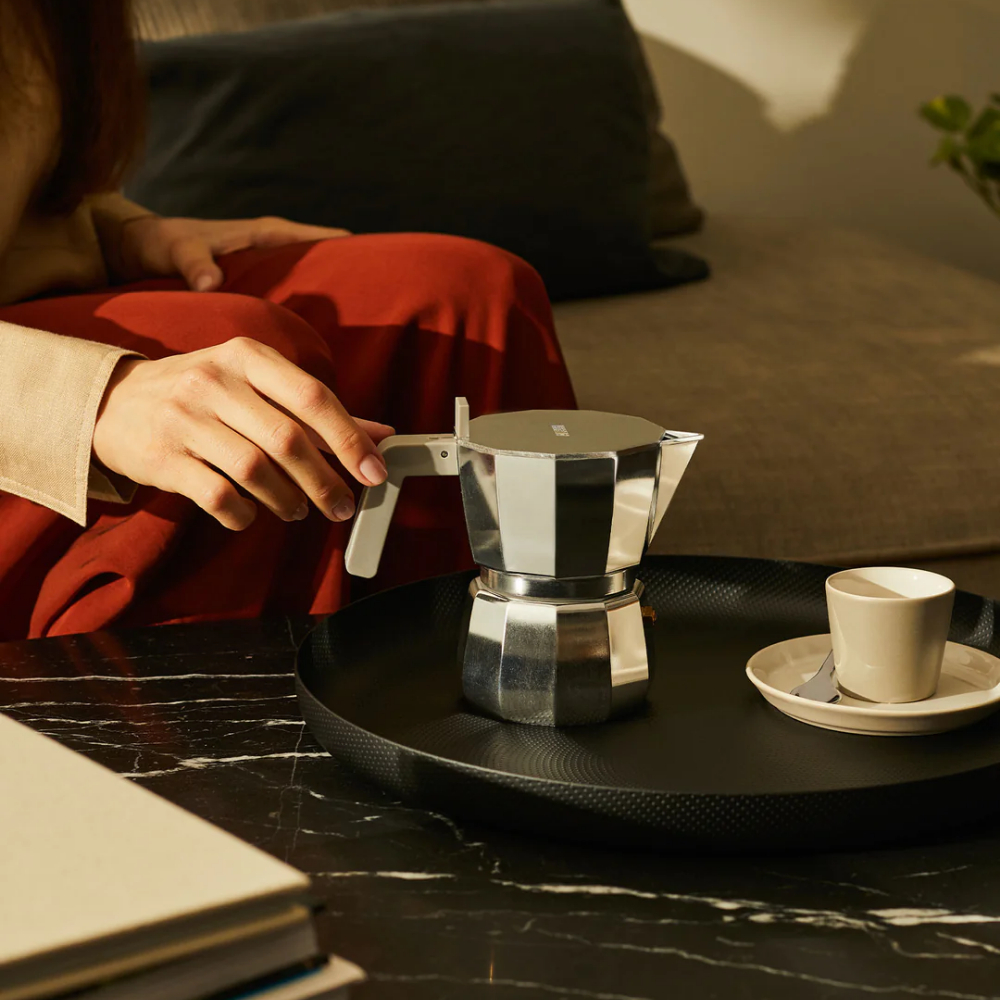 Bình pha cà phê moka pot ALESSI MOKA - Hàng chính hãng