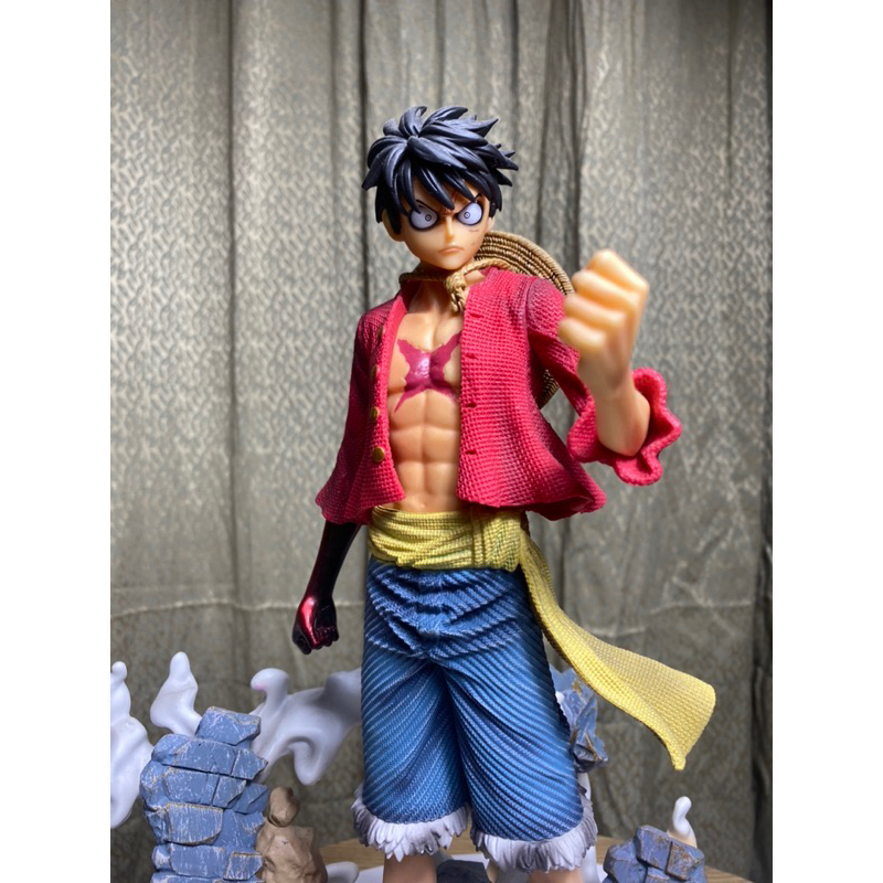 Mô Hình Nhân Vật Mũ Rơm Luffy Gk Cao 36cm - one piece
