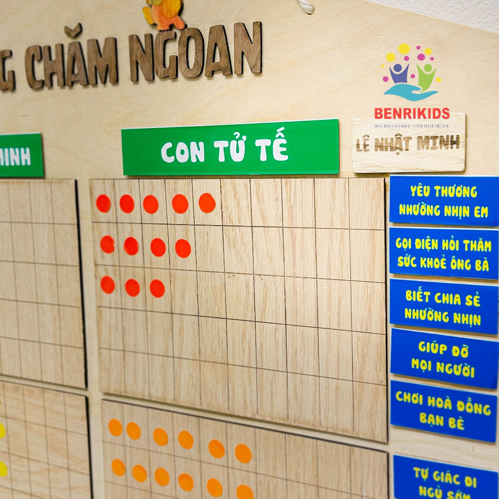 Bảng Ghi Nhận Thành Tích Bảng Khen Thưởng Kỷ Luật Cho Bé Rèn Luyện Thói Quen Tốt