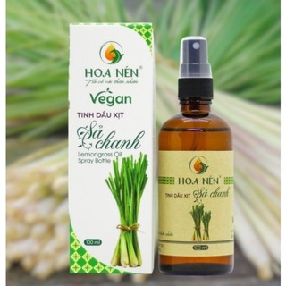 TINH DẦU XỊT SẢ CHANH ĐUỔI MUỖI, KIẾN, GIÁN, CHAI LỚN 100ML