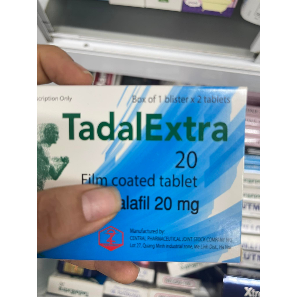 TADALEXTRA  hộp 2v giúp đánh thức bản lĩnh phái mạnh
