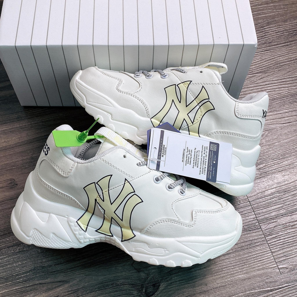 Giày 𝐌𝐋𝐁 NY Vàng nam nữ fullsize, Giày Thể Thao Tăng Chiều Cao 𝐌𝐋𝐁 boston Hot Nhất