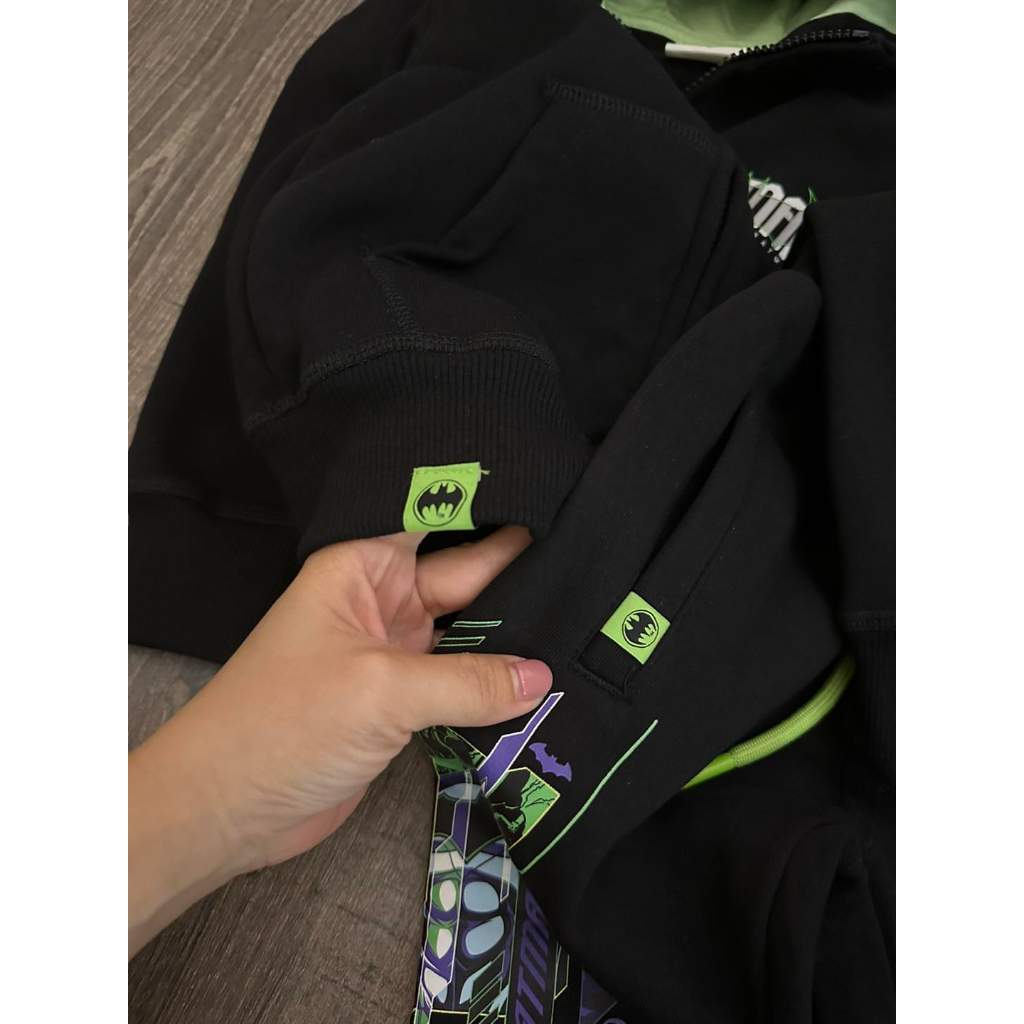 Bộ khoác nỉ Batman bé trai