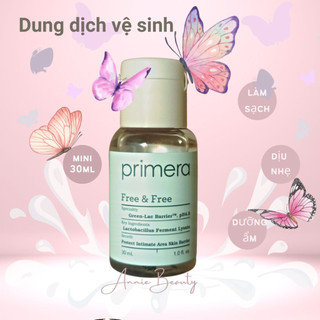 Dung dịch vệ sinh phụ nữ PRIMERA làm sạch dịu nhẹ và khử mùi hiệu quả, thành phần thực vật lành tính