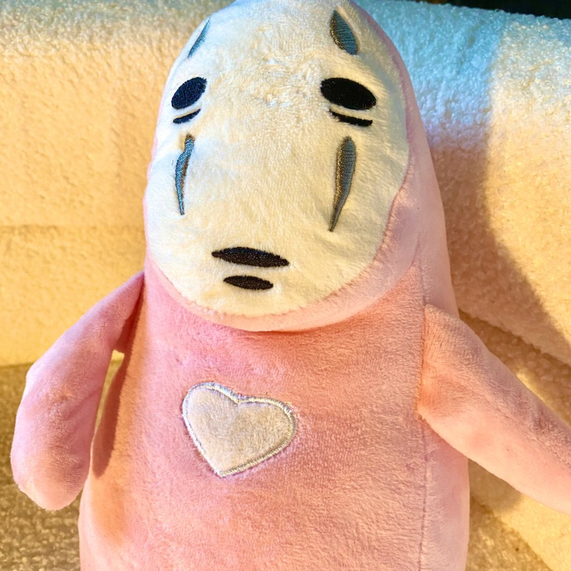 Gấu bông Vô Diện màu hồng cute