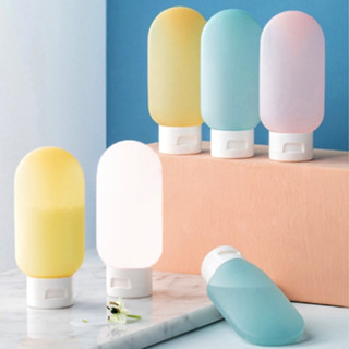 Chai chiết dầu gội, mỹ phẩm du lịch 60ml dạng gel nhiều màu, tuýp chiết sữa tắm tiện lợi