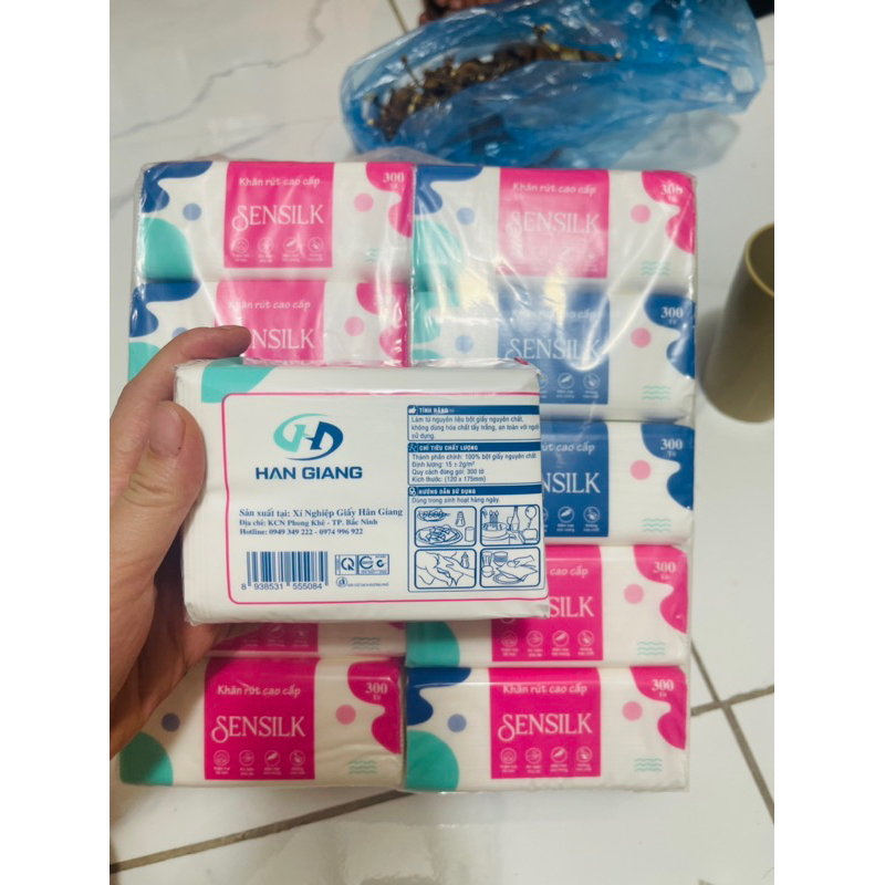 Khăn rút cao cấp gói 300 tờ