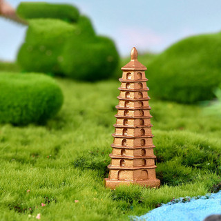 Tiểu cảnh tháp 11 tầng trang trí hồ cá, bể cá, chậu cây, tiểu cảnh terrarium