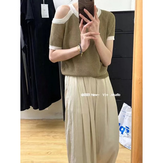 Áo mongtoghi cut out vai (KÈM ẢN THẬT SHOP CHỤP)
