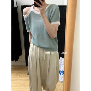 Áo mongtoghi cut out vai (KÈM ẢN THẬT SHOP CHỤP)