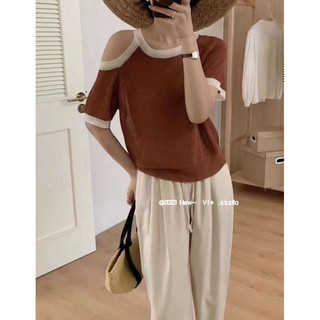 Áo mongtoghi cut out vai (KÈM ẢN THẬT SHOP CHỤP)