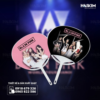 Quạt nhựa cầm tay, quạt nhựa BlackPink, quạt Concert Blackpink