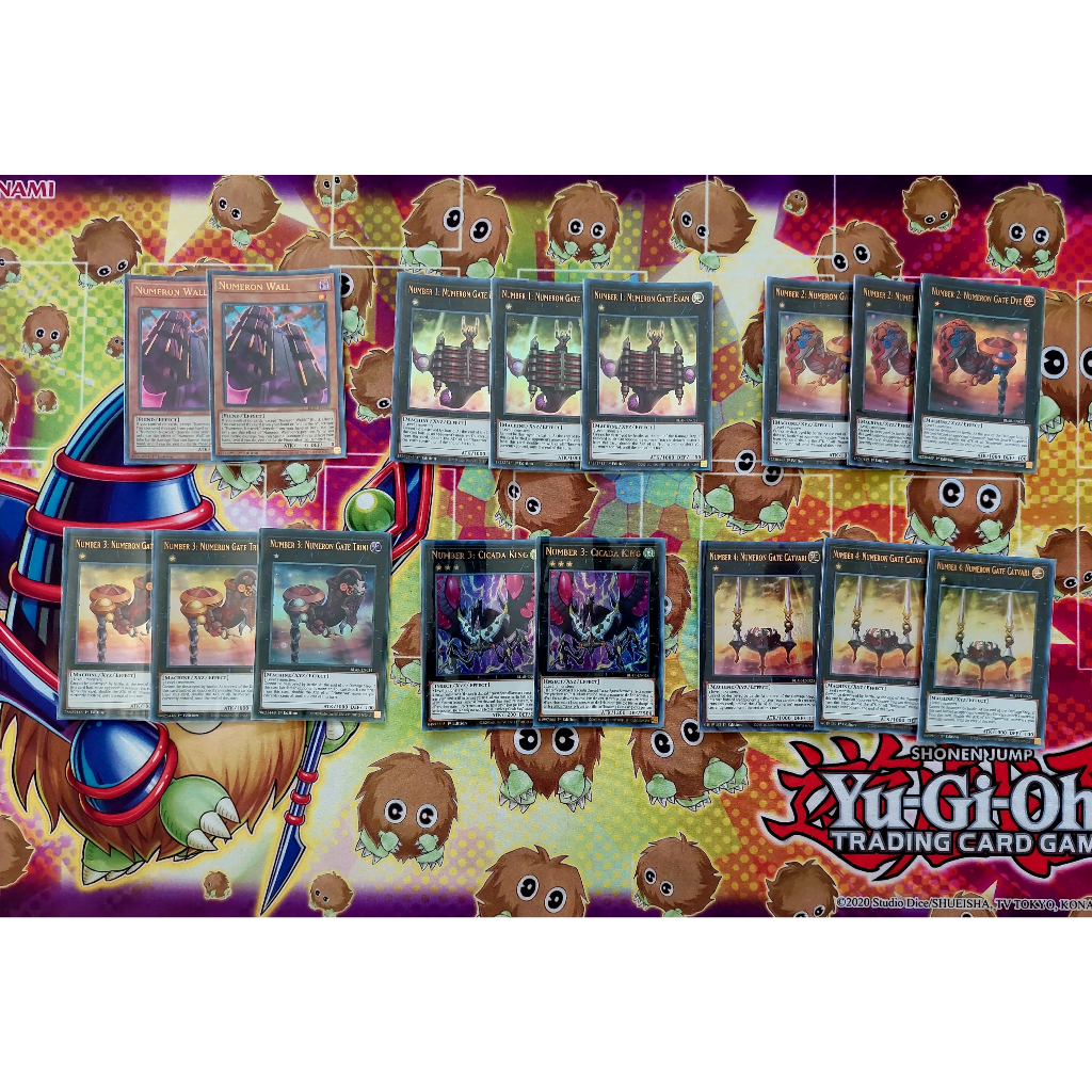 Set Thẻ Bài Mint90 Yugioh Numeron