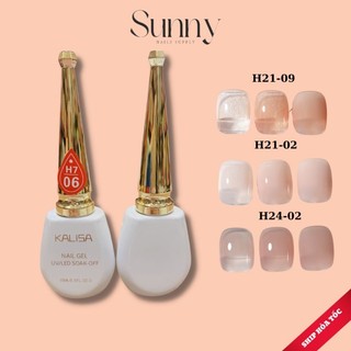 Sơn gel Thạch các màu siêu Hot Thạch Cam Đào - Thạch Hồng Đào - Thạch Hồng Sữa KLS chất sơn đậm đặc bóng bền
