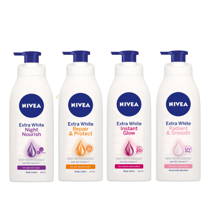 Sản phẩm chính hãng - Sữa Dưỡng Thể Dưỡng Trắng NIVEA 350ml