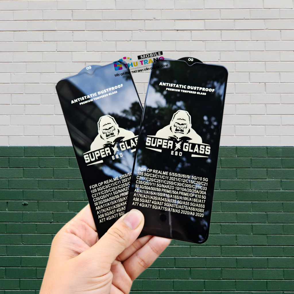 Cường lực Full màn KINGKONG - Cường lực BAIKO cao cấp Tecno Spark 6 GO / Spark GO 2022 - 2023 chịu l