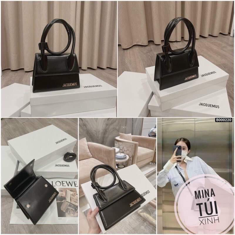 Túi đeo chéo JACQUEMUS  quai xoắn thời trang Hàn Quốc cho nữ 2022