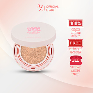 Phấn nước che khuyết điểm dưỡng da Hàn Quốc Holika Holika Holi Pop cấp ẩm lâu trôi chống thấm SPF50+ PA+++