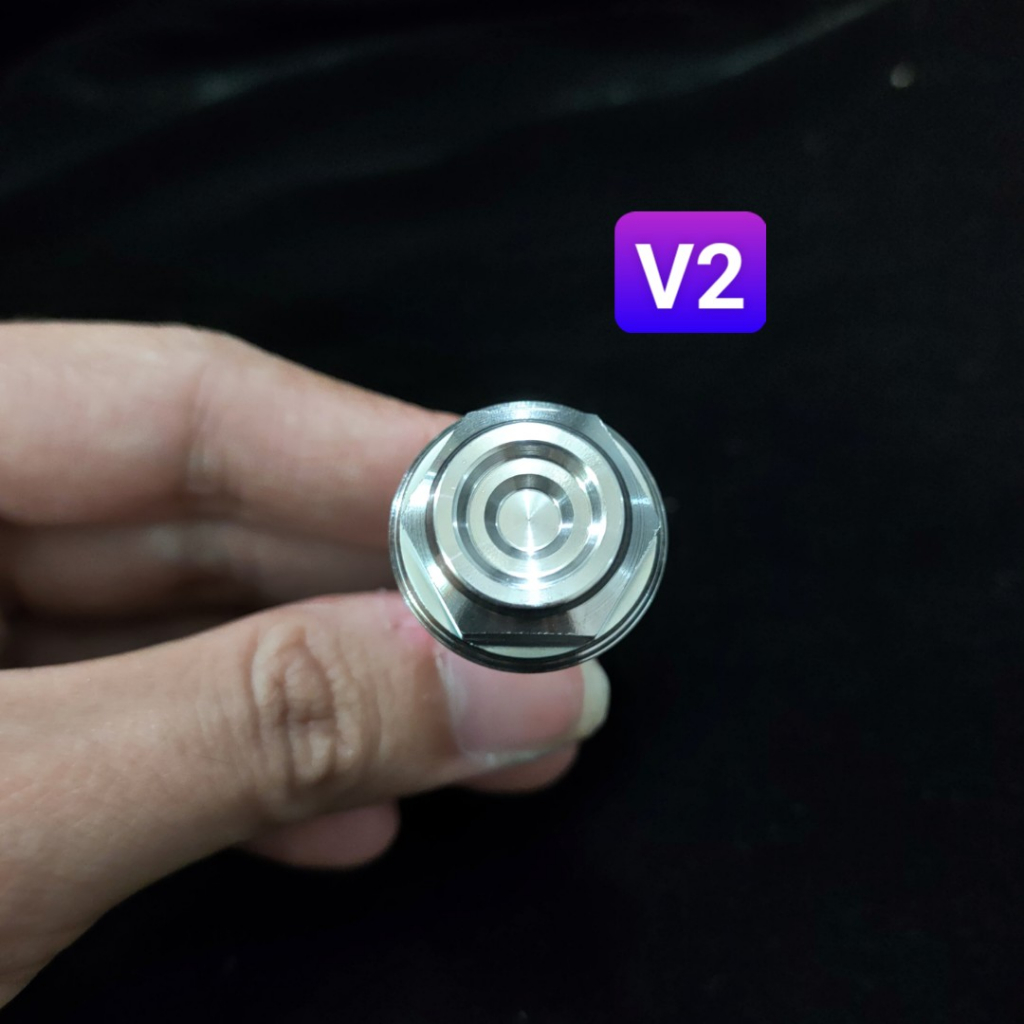 Ốc Chân Chống Nghiêng Inox304 Phay Thái Gắn Cho Xe Honda và Yamaha - Giá Bán 1 con