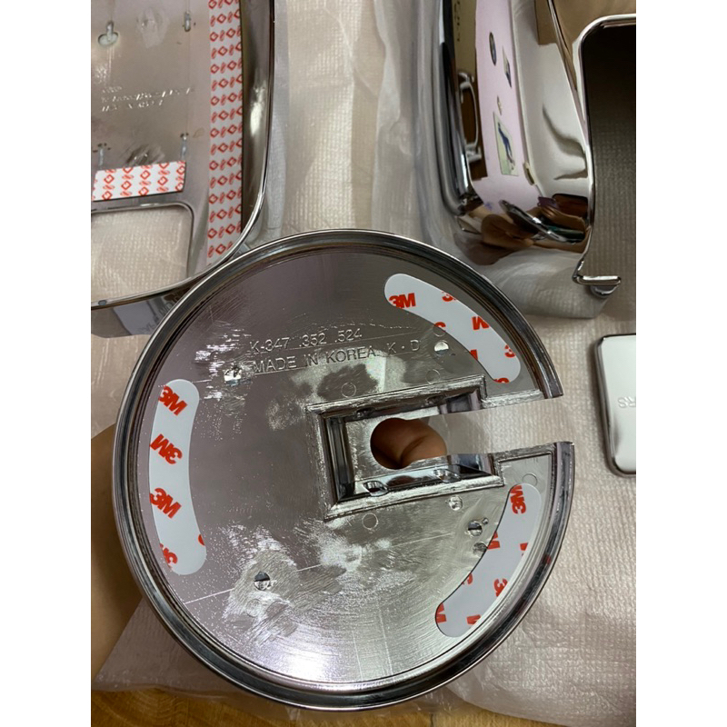 Ốp gương Hyundai n250, 3t5, hd78,hd65,hd500, maity,e maity hàng korea nhựa mạ crom bóng đẹp