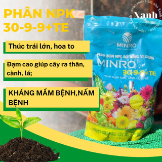 Phân bón npk bổ sung vi lượng minro 30-9-9 +te