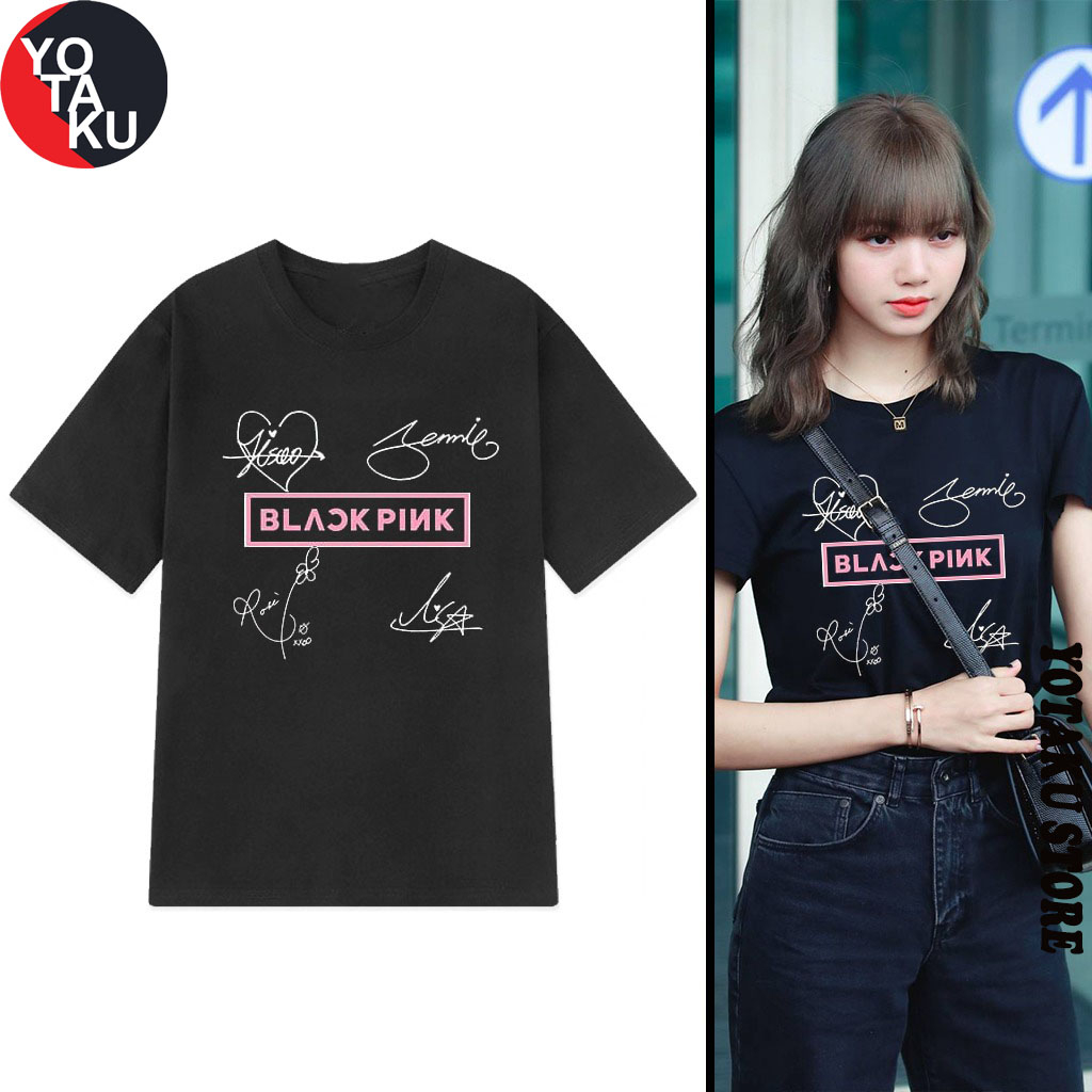 Áo Blackpink Born Pink chất cotton cao cấp, thoáng mát | Yotakustore4 | mẫu HOT bán chạy