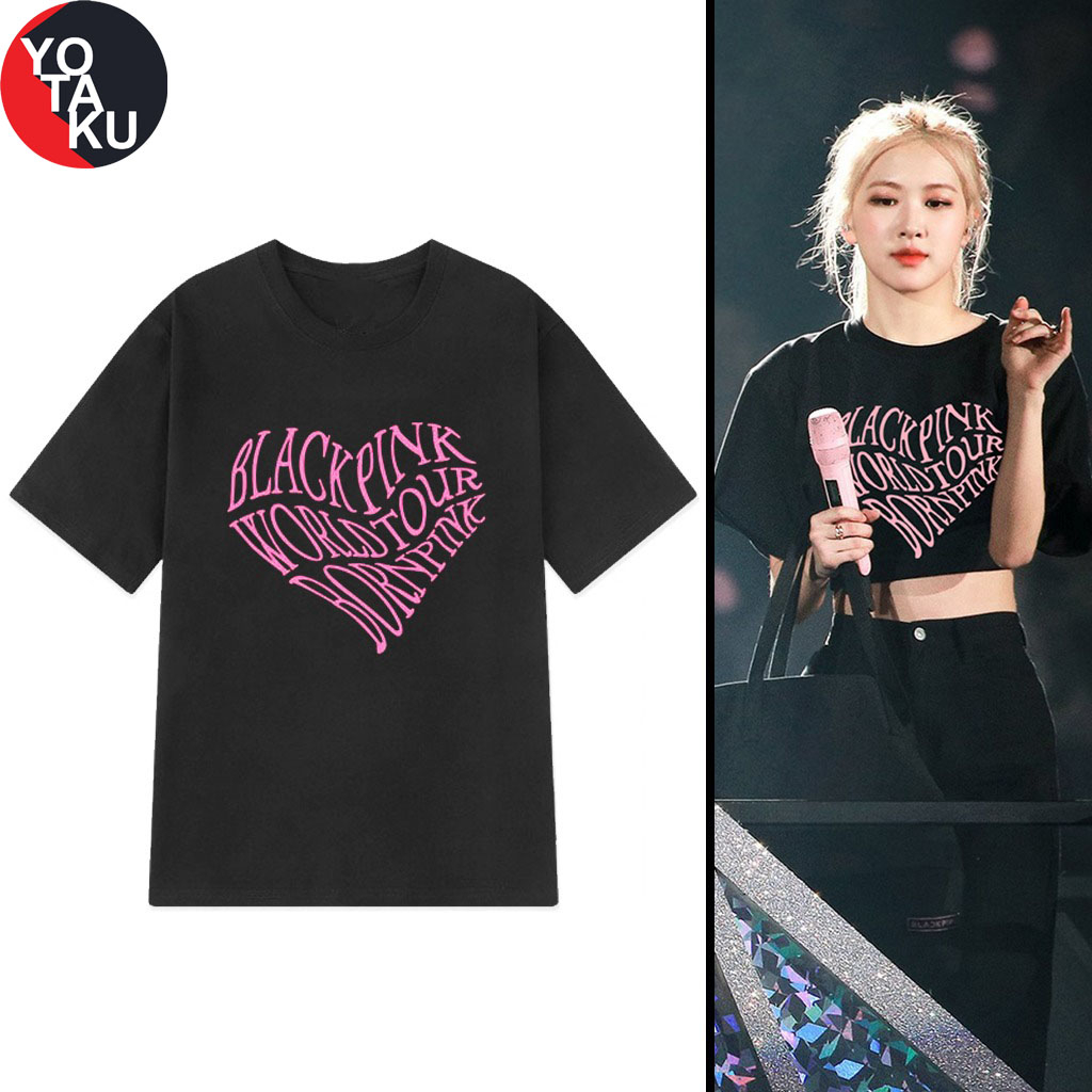Áo Blackpink Born Pink chất cotton cao cấp, thoáng mát | Yotakustore4 | mẫu HOT bán chạy
