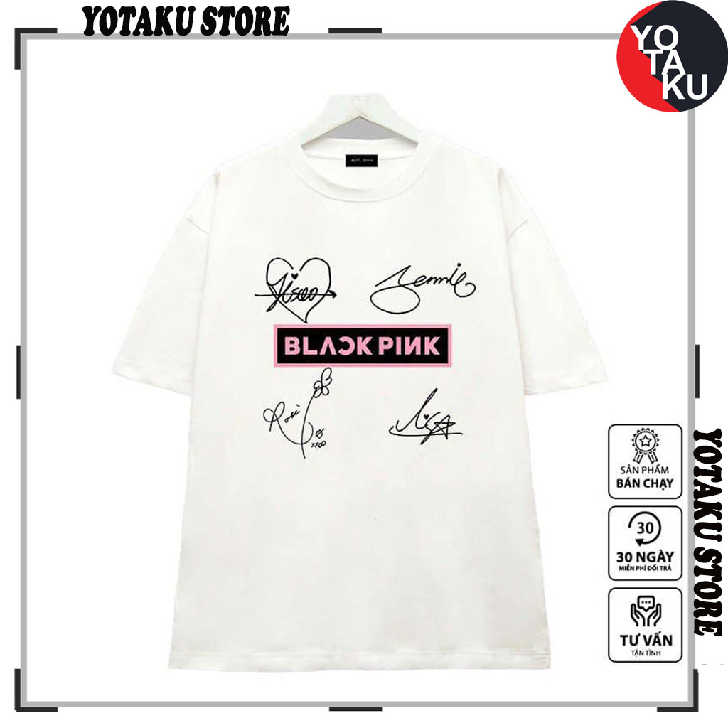 Áo Blackpink Born Pink chất cotton cao cấp, thoáng mát | Yotakustore4 | mẫu HOT bán chạy