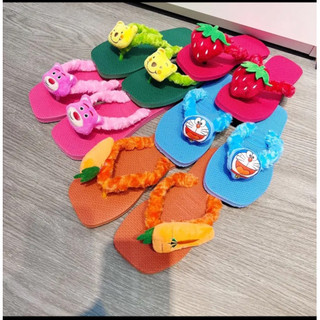 Dép kẹp xốp lông hình thú siêu cute cho nữ
