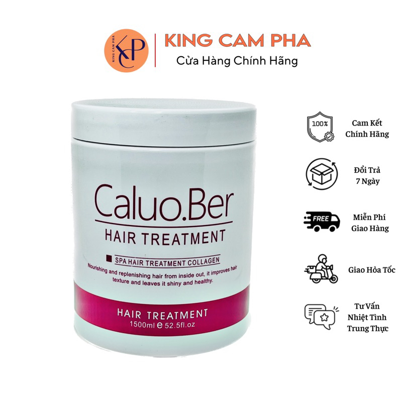 Dầu hấp ủ tóc Caluo.Ber Hair Spa Treatment 1500ml
