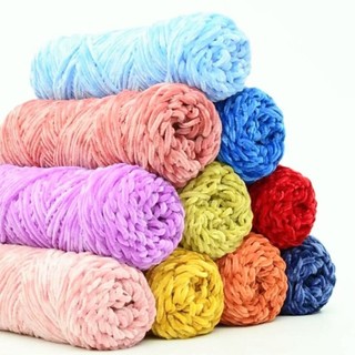 Len nhung 3mm cuộn 100g siêu mềm mịn