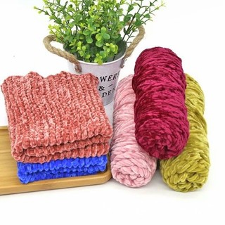 Len nhung 3mm cuộn 100g siêu mềm mịn
