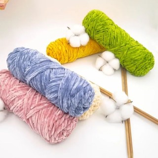 Len nhung 3mm cuộn 100g siêu mềm mịn