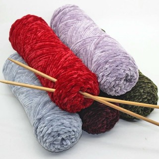 Len nhung 3mm cuộn 100g siêu mềm mịn