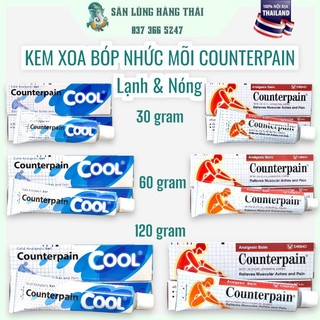 Kem Xoa Bóp Nhức Mõi Counterpain Red & Counterpain Cool Thái Lan