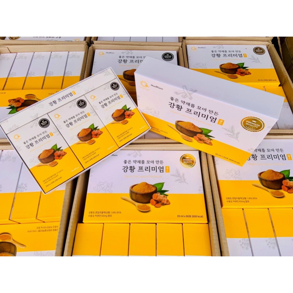 Full hộp 60 gói nghệ MasilRaon Nano Curcumin Premium