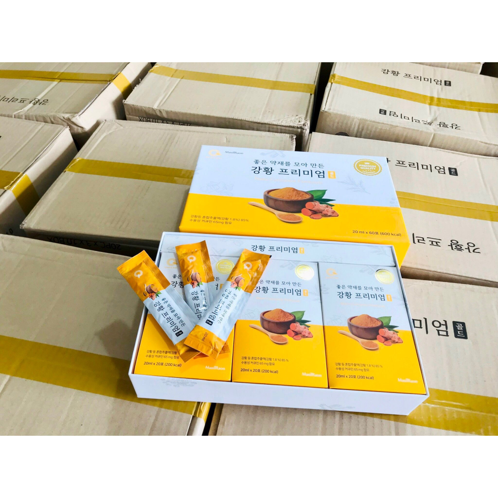 Full hộp 60 gói nghệ MasilRaon Nano Curcumin Premium