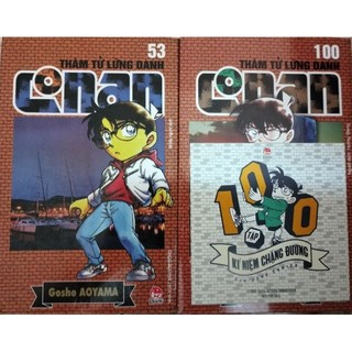 Combo conan 53 100 bản thường có phụ kiện+kaito kid 1 4