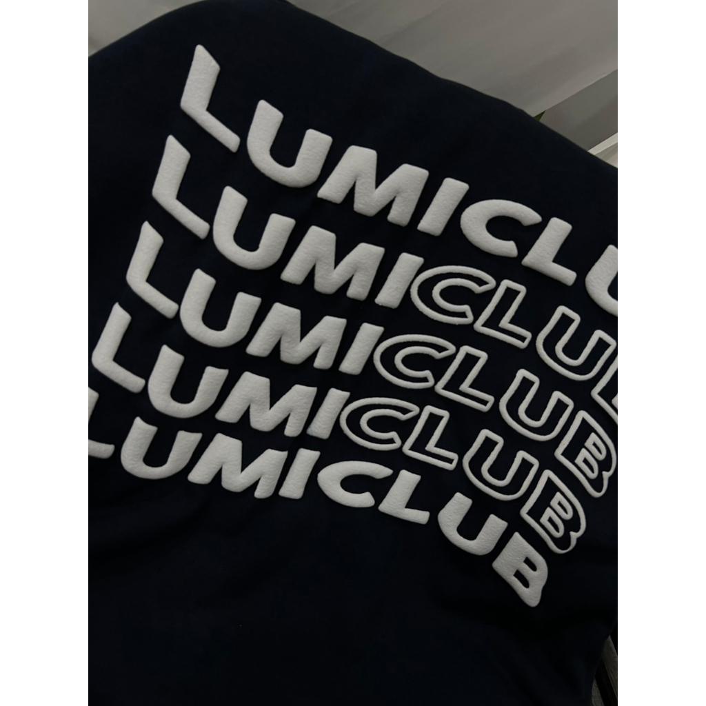 ÁO HOODIE ZIP XANH THAN LMC LUMICLUB IN NỔI C80 LUMIHOUSE