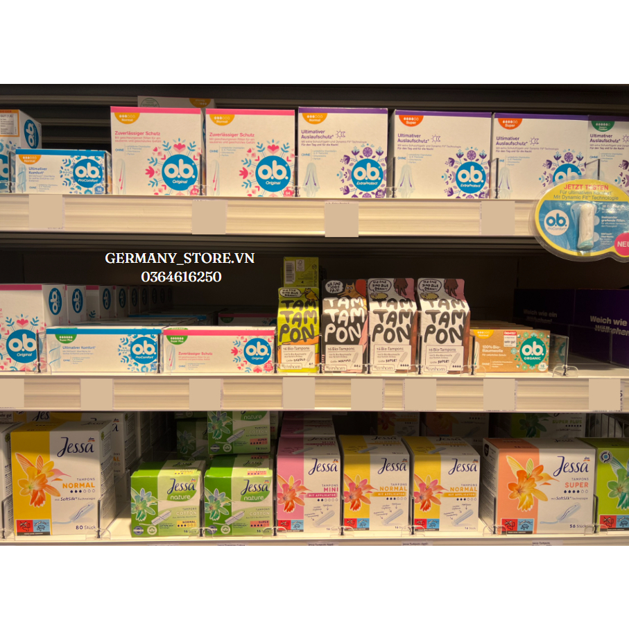 Băng Vệ Sinh Tampons o.b.  / siêu thấm, êm ái -  Tampons