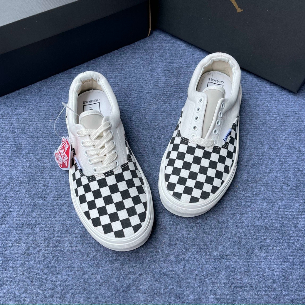 Giày Sneaker 𝐕𝐀𝐍𝐒 Slipon Caro Vault , 𝐕𝐀𝐍𝐒 Vault Old Skool Đen Cực Hot Nam Nữ