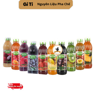 Sinh tố / Mứt trái cây Osterberg đủ vị chai 1 lít