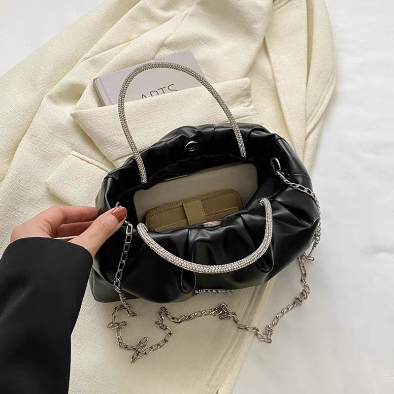 Túi đeo chéo xếp ly Butterfly