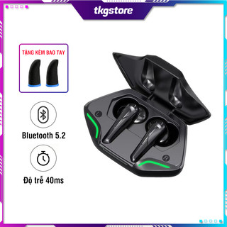 Tai nghe gaming bluetooth giá rẻ G11 bluetooth 5.2, độ trễ cực thấp 40ms, pin sử dụng trong 3 giờ