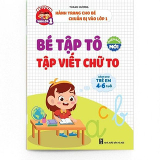 Sách - bé tập tô tập viết chữ to