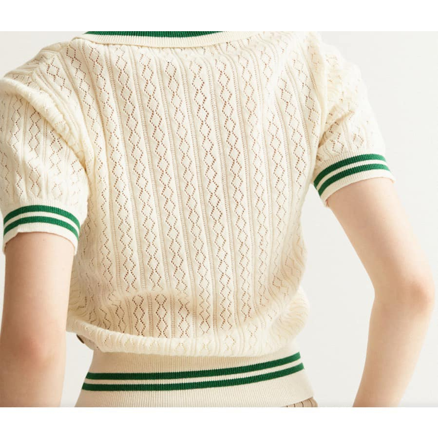 Áo len polo dệt kim Wh…oau đẹp lứm